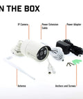 CVT-20WB 3MP Wireless HD Camera Add-On Replacement Button Type For CVT804A CVT808A CVT808N With Wireless Sync And Plug-And-Play Setup Easy Install High-Quality Surveillance Accessory in box with accessories