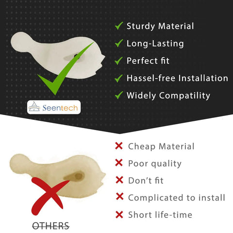 Comparison of product quality between Eight Pack Washer Agitator Dogs Replacement Kit and others, highlighting durability benefits