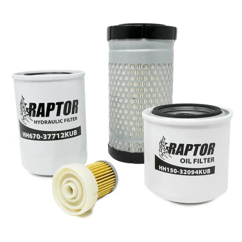 Kubota Tractor Filter Maintenance Kit All In One Replacement Set For Easy Swap Oil Filter Air Filter Fuel Filter Hydraulic Suction Filter