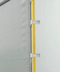 Beefy Heavy Duty Carriage Door Hinge For Trucks Side Doors Galvanized Iron Hardware 8.5mm Hole Diameter Smooth Seamless Design Replacement Easy Install Durable And Rust Resistant on truck side door