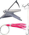 Dead Bait Trolling Lure With Hyper Realistic Swimming Action For Kayaks Boats And Jet Skis Pro Grade Pelagic Rig In Pink Medium