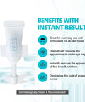 Instant Face Lift Cream For Anti Aging Skin Care That Lifts And Tightens Smooths Wrinkles Banishes Puffy Under Eye Bags