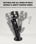 Anti Vibration Trolling Motor Stabilizer Mount For Yaks And Small Boats, Adjustable With 360 Degree Rotation, universal fit
