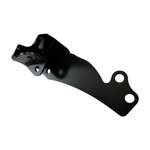 Front Adjustable Panhard Track Bar For 0 To 4 Inch Lift Fits 1994 To 2002 Dodge Ram 1500 2500 3500 4WD With Relocation Bracket, black steel