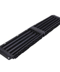 Top Tier Front Lower Active Grille Shutter With Electric Motor For Quick Slide In Direct Swap Compatible With 2016 2023 Chevy Malibu Bolt Ev And Buick LaCrosse, black plastic assembly.
