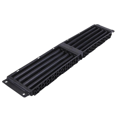 Top Tier Front Lower Active Grille Shutter With Electric Motor For Quick Slide In Direct Swap Compatible With 2016 2023 Chevy Malibu Bolt Ev And Buick LaCrosse, black plastic assembly.