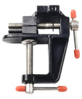 Durable Aluminum Bench Vise With Steel Screw And Handle Handy Lightweight Compact Clamping Tool For Home Workshop Sturdy Cast Aluminum