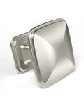 Square Brushed Satin Nickel Cabinet Knob from 25 Pack for Kitchen Cabinets and Dresser Drawers, Zinc Hardware, Durable Metal Pull