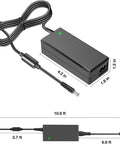 12V AC DC Telescope Power Adapter For Sky Watcher Mounts And Rigs Like AZ SynScan SupaTrak NEQ6 EQ3 EQ5 Pro AZ GTI HEQ5 Star Adventurer GTI 2A To 5A Output 100 To 240V Input ETL Listed CE FCC ROHS Certified with dimensions shown