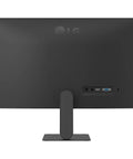 Back view of 24 Inch IPS Monitor With Full HD 1080p, 120Hz Refresh Rate, HDR10, Reader Mode, Flicker Safe, HDMI, Slim Stand Base, Black