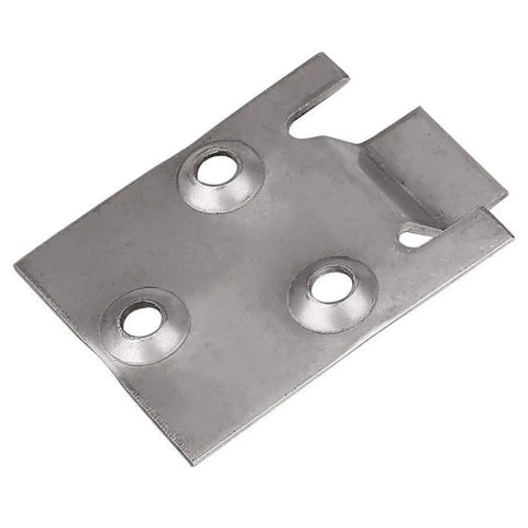 Golf Cart Seat Bottom Hinge Plate Replacement With Beefed Up Metal Construction, 2.01x2.48 inch, compatible with 71610 G01P, 71609 G01P
