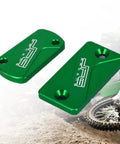 CNC Aluminum Brake Reservoir Cap For Dirt Bike Front And Rear Clutch Fluid Cover Protects The Reservoir And Adds Built Tough Style