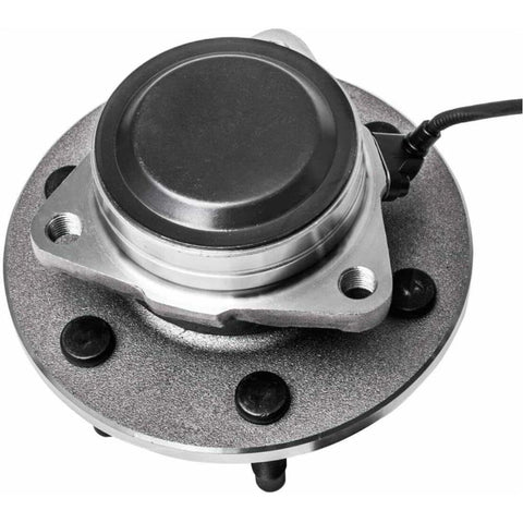 Close-up of 2 Piece Front Wheel Hub And Bearing Assembly For Chevy Silverado 1500 Classic 2007 And GMC Sierra 1500 Classic 2007