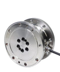 Six Axis Force Sensor For Robotic Arm Load Cell In Stainless Steel Heavy Duty Multi Axis Transducer 3KN 100N.m, side view