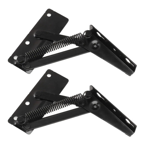 Beefy Heavy Duty Folding Spring Hinge For Cabinets And Couches Cold Rolled Steel Build Supports Up To 13.2 Pounds 30000 Cycles