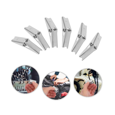 12-Piece Galvanized Iron Toggle Bolts With Wings For Drywall And Hollow Walls, shown with close-up installation images