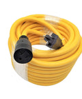 NEMA 5-20 Extension Cord 50 Ft 125V 20A Heavy Duty Copper 12 AWG coiled with T Blade Female and 5-15R adapter