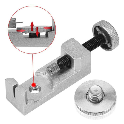 All Metal Watch Link Remover Kit With 10 Extra Pins For Quick Pin Removal And Band Sizing Durable Watch Band Tool For Metal Straps