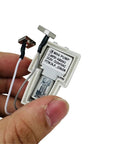 Top Shelf Replacement Pump Motor For Vacuum Water Tank, compact mini pump in hand with wires for easy install.