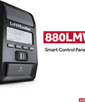 Dope Smart Control Panel For Yellow Learn Button Security Plus 2.0 Garage Door Openers showing LCD display and controls