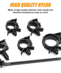 60 Piece All In One Car Wire Loom Harness Routing Clips Kit 6 Size Assortment Durable Nylon Universal Clips