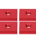 4 Pack M8 T Slot Nuts For 30 Series Aluminum Profiles With Galvanized Finish Pro Grade Easy Install For Woodworking Tables And Table Saws Red