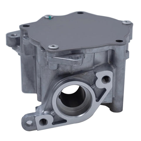 TUCAREST brake vacuum pump housing aluminum, front view.