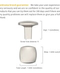Dimensions of Brushed Satin Nickel Cabinet Knobs 10 Pack Square Design Zinc Hardware for Kitchen Cabinets Dressers and Drawers