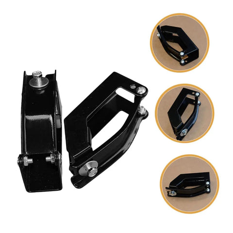 Heavy Duty Roof Rack Clips For Cargo Bars Two Pack Quick Clamp Car Topper Mounting Hangers Built Tough With Iron Construction