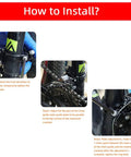 Instructions on installing 3 Speed Clamp On Front Derailleur For Mountain Bike And Road Bike With Top Or Bottom Pull