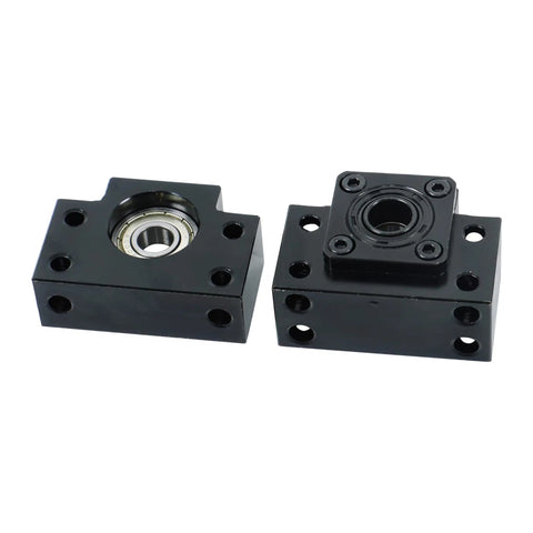 CNC Ball Screw And Linear Rail Kit With SFU1605 1200mm Set Two HGR20 1200mm Rails BF12 BK12 Carriers
