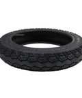 14x2.50 Tubeless Tire For Electric Bicycle And EV Scooter Replacement, Puncture Resistant Rubber Wheel, black tire side view