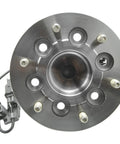2WD Front Right Wheel Hub Bearing Assembly For 2004 2005 2006 2007 2008 GMC Canyon Chevy Colorado And Isuzu I 370 Passenger Side With ABS 6 Lug Replacement Kit, top view
