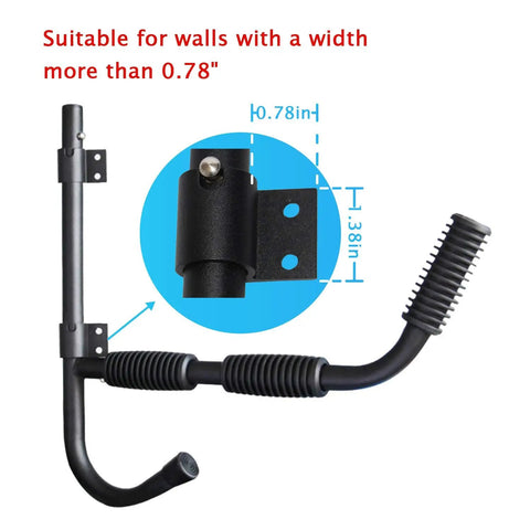 Game Changing Heavy Duty Kayak Wall Hanger Mounts Support Eighty Pounds While Swinging Out Of The Way Saves Major Garage Floor Space With Rock Solid Steel Construction For Any Canoe Or Boat