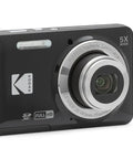 Grab And Go Digital Camera Bundle For Sharp Photos And Smooth Video 16MP Sensor 28mm Wide Angle 5x Optical Zoom front view