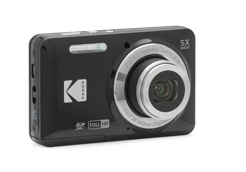 Grab And Go Digital Camera Bundle For Sharp Photos And Smooth Video 16MP Sensor 28mm Wide Angle 5x Optical Zoom front view