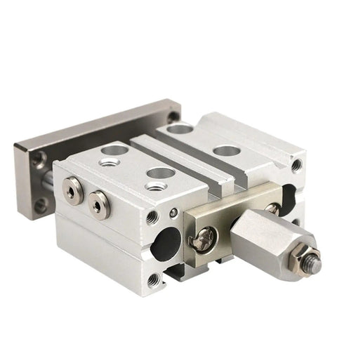 Knockout Quality Three Axis Air Cylinder With Adjustable Stroke And Smooth As Butter Operation For Industrial Automation Projects 16Mm Or 25Mm Bore, detailed view.
