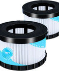 2 pack of HEPA Filter For DC515, DCV517 And DCV517B wet and dry vacuums, washable high efficiency replacement, precision fit