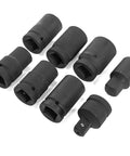Heavy Duty Torque Multiplier Lug Nut Wrench Set Eight-Piece Cr-V Socket 24mm to 38mm Labor Saving Tool For Semi Trucks And RVs