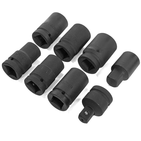 Heavy Duty Torque Multiplier Lug Nut Wrench Set Eight-Piece Cr-V Socket 24mm to 38mm Labor Saving Tool For Semi Trucks And RVs