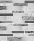 Gray Thicker Design Peel And Stick Tile Backsplash For Kitchen And Bathroom Self Adhesive 12x12 Inch Tile Stickers
