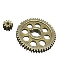 Heavy Duty Chainsaw Gear Replacement For 4 To 8 Inch Electric Saws And Cordless Tools For Smooth Power Transmission And Diyer Friendly Backyard Repairs brass gear set