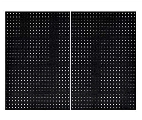 2 Pack Pegboard Panels 24 By 16 Inches Made In USA Garage Organization Kit Ready To Mount with Mounting Hardware Tool Organizer