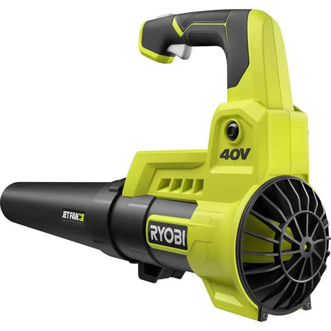 Heavy Duty Cordless Leaf Blower Pumping 110 Mph And 525 CFM With Variable Speed Settings For Fast Yard Cleanup. 40V battery powered with ergonomic grip.