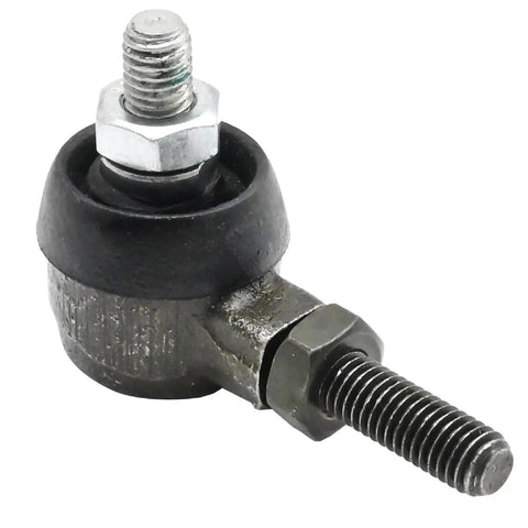 Go-To Upgrade Go-Kart Steering Ball Joint Replacement For KT196 196cc 6.5HP Go-Kart Right Hand Thread Stud M8-1.25-17 And Left Hand Fixed Stud M8-1.25-23 68mm Length By 46mm Height Durable Steering Linkage Joint, metal ball joint with dual threaded studs