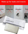Waterproof Sealing Clay for Quick Wall Hole Repair and Gap Fill, Flame Retardant Mastic for Drywall and Pipe Openings, Flexible Patch