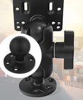 Rugged Aluminum Tablet Stand With 2.25 Inch Ball Mount For Farm And Warehouse Use close-up on ball mount design