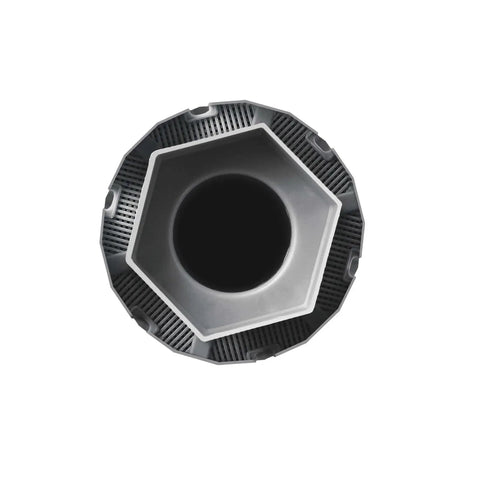 Top view of Clearyl Smart Coffee Machine With Intelligent Water System Auto Filter Alerts Three Filters Included Gray Finish