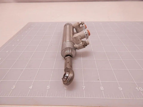 Industrial Workhorse Hydraulic Cylinder Featuring A Two Inch Stroke And One Zero One Sixteenths Inch Bore Built Tough For Garage Projects And Ready To Crush Heavy Loads Daily