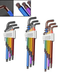 Get Your Hands On This Epic Fabulleta L Type Hex Key Set featuring Ball End Wrenches, Color Coded Metric Tools For Easy ID Plus Long Arm Screwdriver Kit Made From High Carbon Steel With Sweet Black Oxide Finish, color coded hex keys in holder